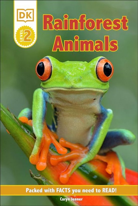 DK Readers 2 - DK Reader Level 2: Rainforest Animals - cover