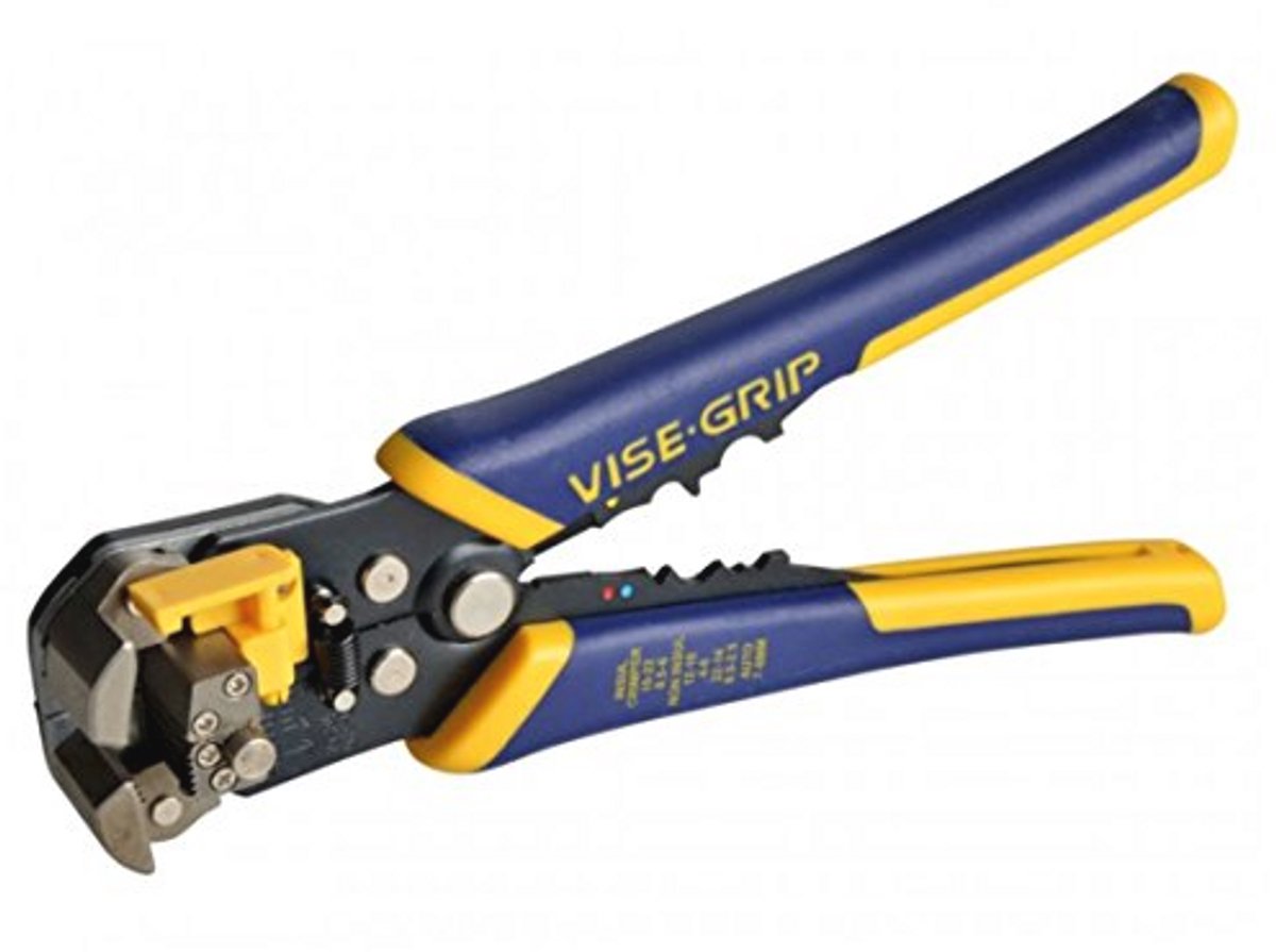 Zelfinstellende Draadstripper met VISE-GRIP Technologie - Blauw/Geel - 2078300 cm