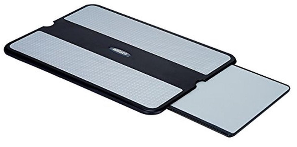 Draagbare Laptopstandaard met Intrekbare Muisplank - Ideaal voor Thuis en op Kantoor