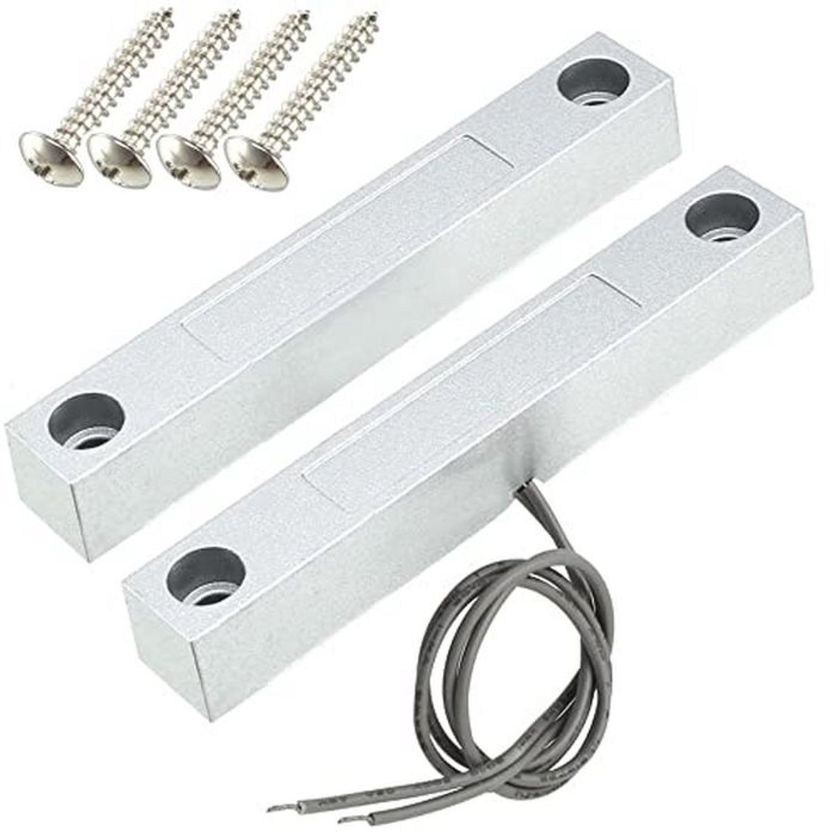 Magnetische Reed Schakelaar voor Deurbeveiliging - NC Type met 2 Draden