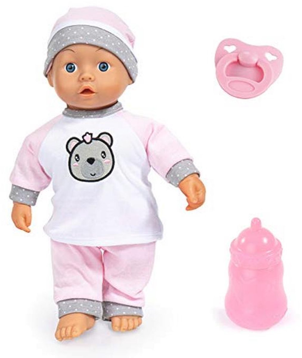 Interactieve Baby Pop met Geluid en Accessoires voor Peuters