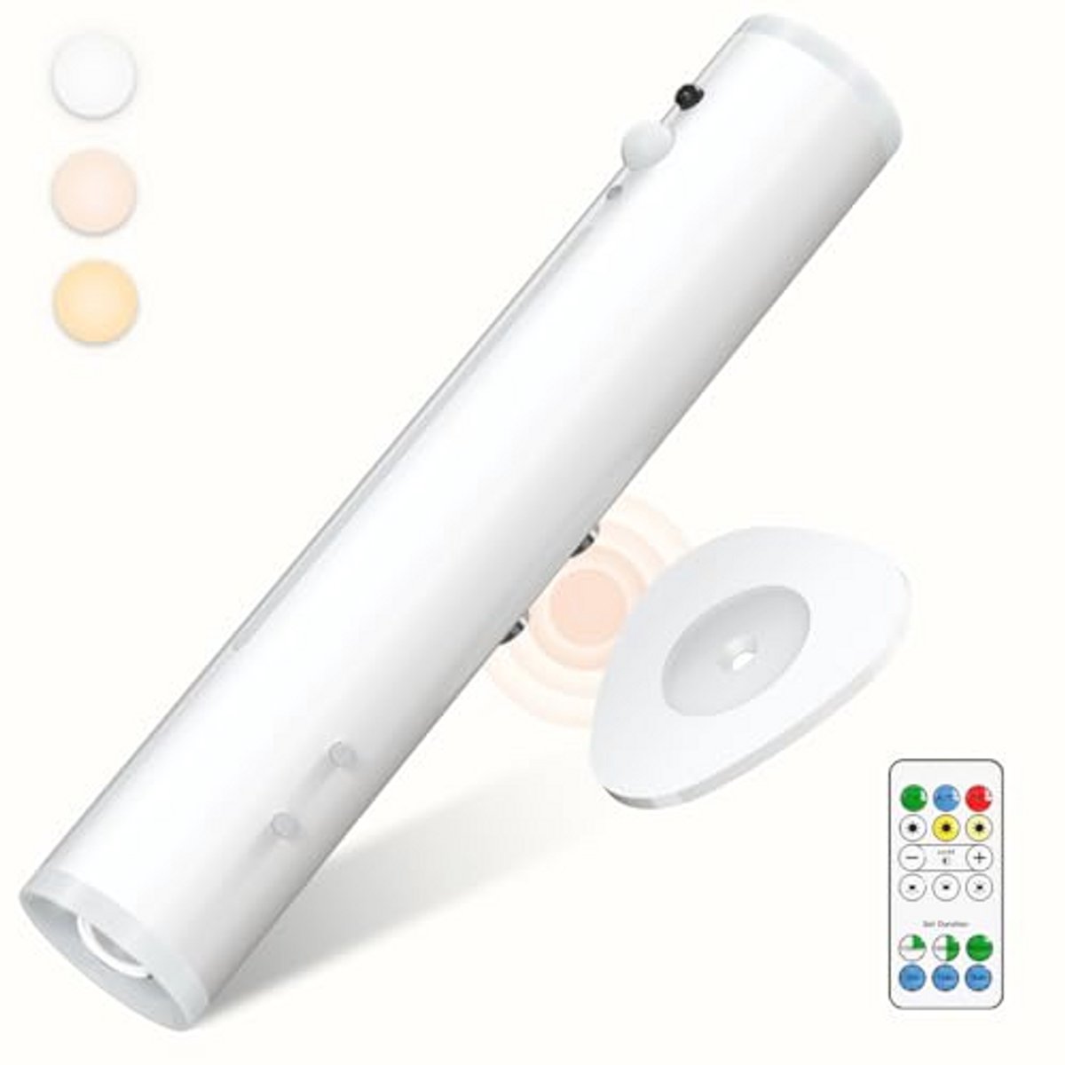 Draadloze Oplaadbare Wandlamp met Bewegingsmelder - LED Wandverlichting voor Slaapkamer en Gang