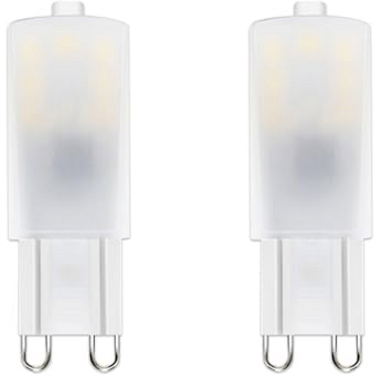 G9 LED Koelwitte Lamp 2.5W - Vervangt 25W Halogeen met 360° Stralingshoek - Niet-Dimbaar (2 Stuks)