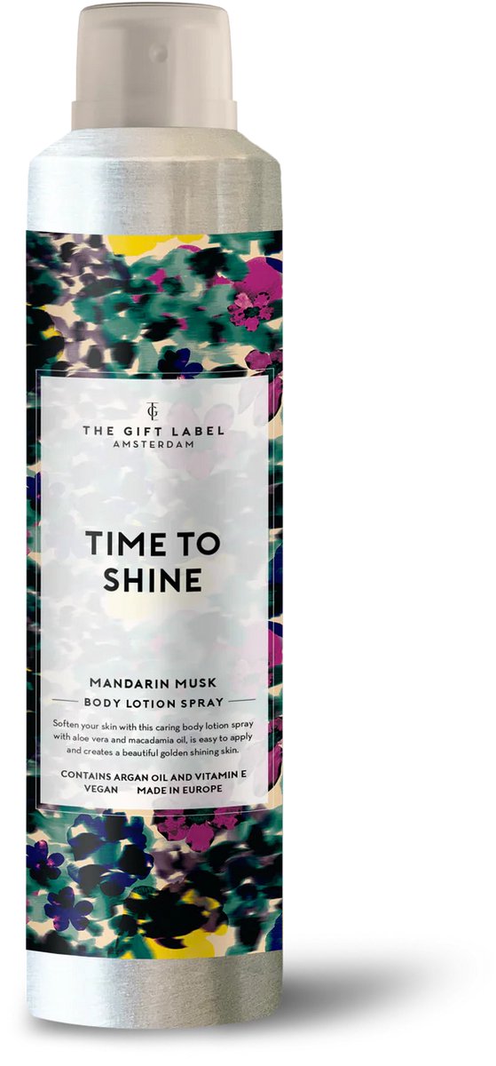 The Gift Label Time to Shine Bodylotion spray