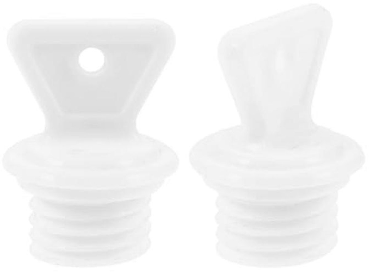 2 Stuks Warmwaterkruik Stoppen - Lekvrije Draagbare Rubber Sluitingen