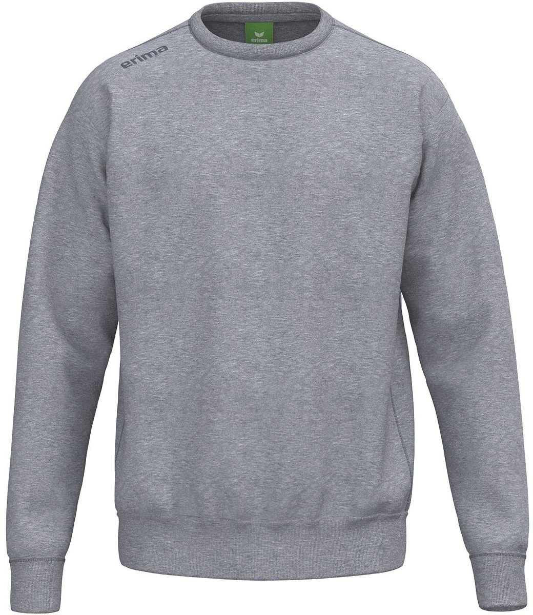 Erima Sweatshirt Heren - Grey Melange | Maat: L