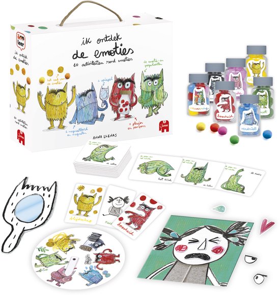 Jumbo - Ik leer Ontdekken Emoties - Kleurenmonster - Color Monster - Emoties - Vanaf 3 jaar