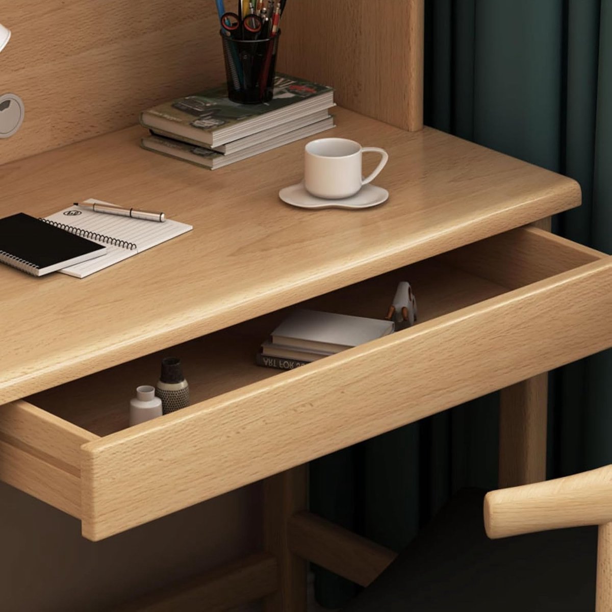 StudyPro 155 – Compact Solid - 70x45x155 cm - Wit - Novihome