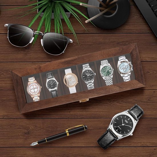 Yushu - 1Pc Transparante Horloge Stand Houder, Clear Acryl Armband Display Houder, Horloge Display Stand Stand, Sieraden Armband Display Stand Rack, voor Retail Shop Showcase