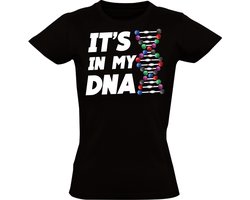Bowlen in My DNA Dames T-shirt - sport - bowlingbaan - hobby - cadeau - shirt