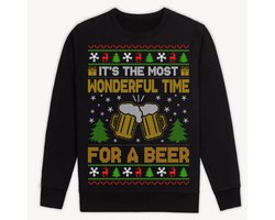 Kersttrui - It’s The Most Wonderful Time For A Beer - Foute Kersttrui - bier - ugly christmas sweater