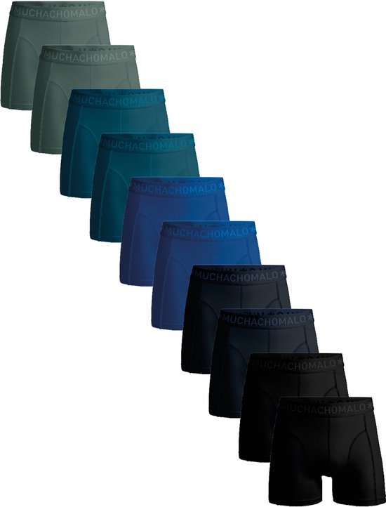 Muchachomalo – Boxers pour homme – Longueur standard – Sous-vêtements – Boxers – Sous-vêtements – 95 % Katoen – Lot de 10 – Taille 3XL