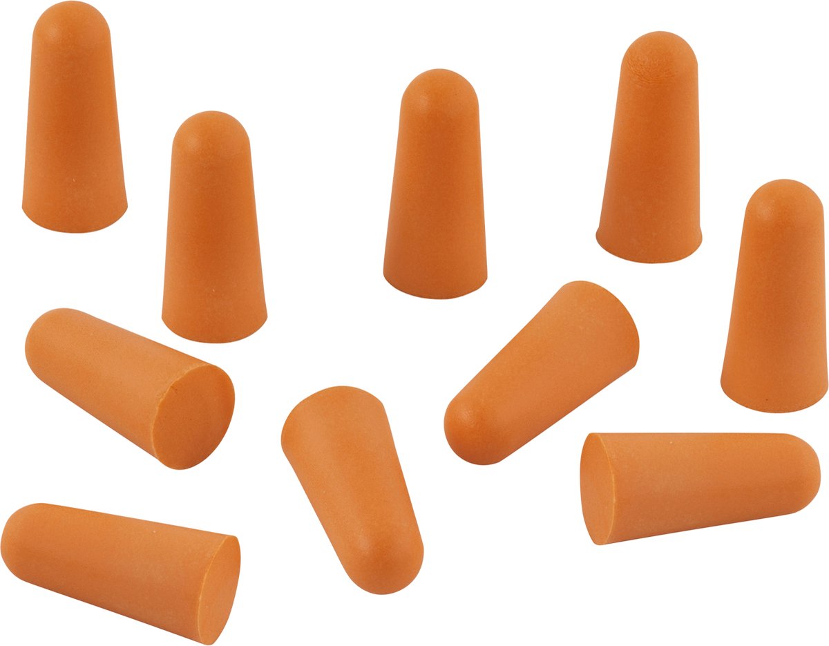 wolfcraft - Wegwerpoordoppen 300 stuks - Oordoppen wegwerp - 30dB - Geluidstoppers voor bouw, slapen, geluid - 4965000