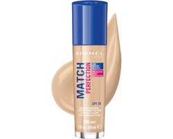 Rimmel London Match Perfection Foundation - 100 Ivory - Beige