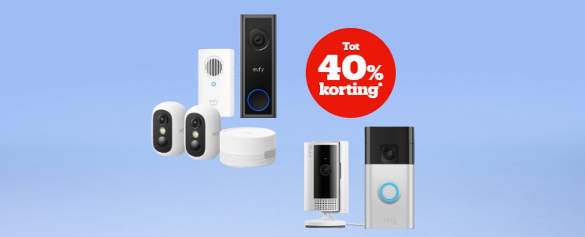 Tot 40% korting*