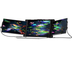 Mobile Pixels Trio 2.0 - Portable Monitors - Dual 13.3 inch Monitor - FHD - 60hz - Draagbaar Beeldscherm - Draagbare Monitoren - Extra Laptopscherm