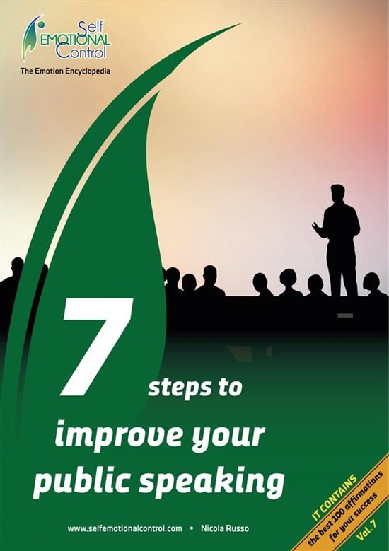 7 Steps to improve your public speaking - cover