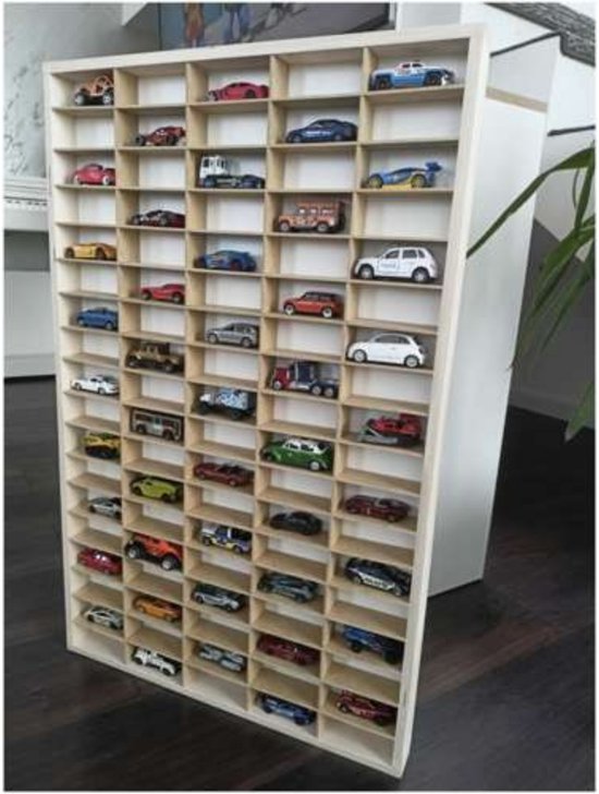 Creative Deco Vitrine Murale Petite Etagere Bois Non Peinte | 28 Compartiments | 44,5 x 40 x 3cm | Vitrine pour Collection | Vitrine Salon Figurine | Leroy Merlin
