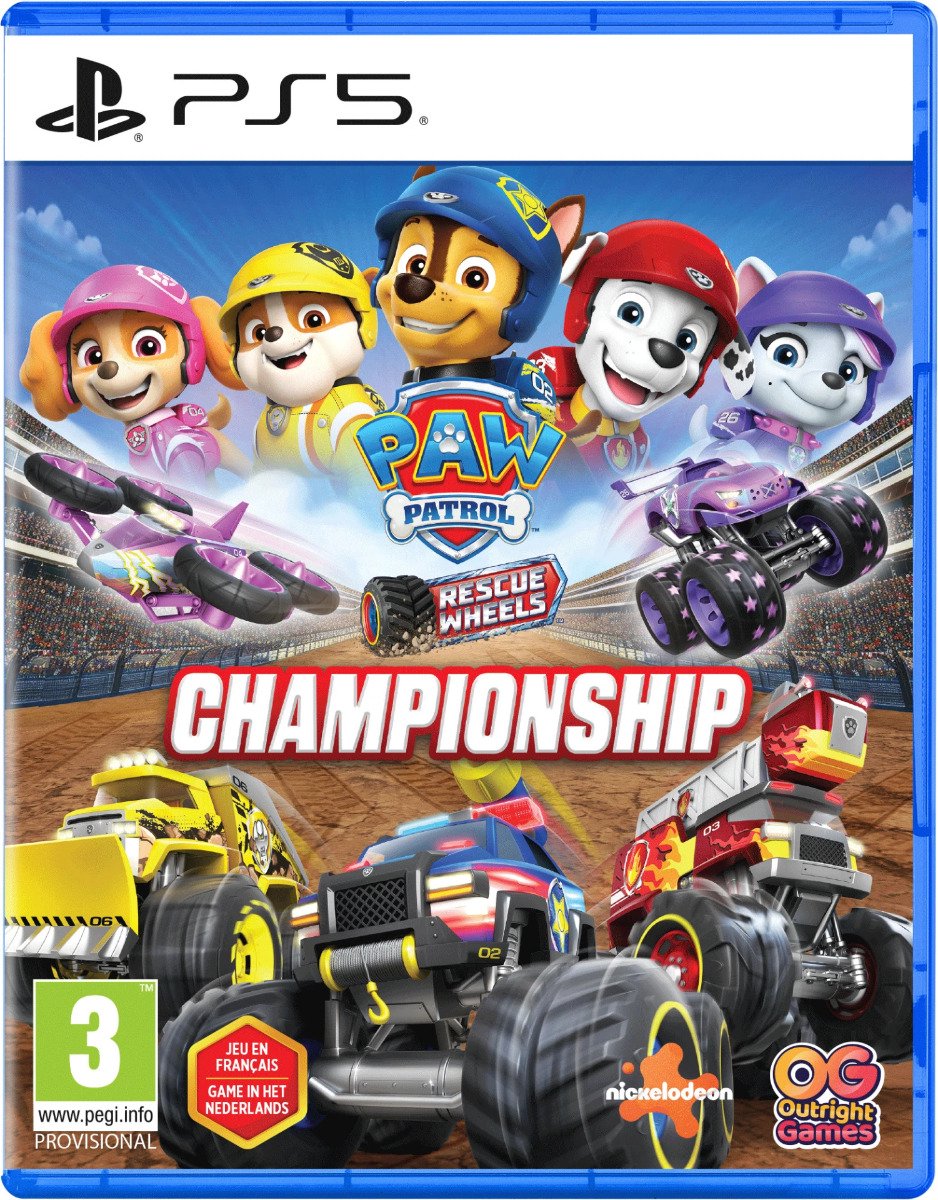 PAW Patrol Rescue Wheels Championship - PS5