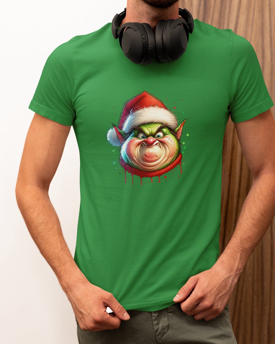 Merry Grumpmas - Kerst T-shirt Groen - Grappig T-shirt - Maat XL - Kerst Cadeau Mannen - Limited Edition