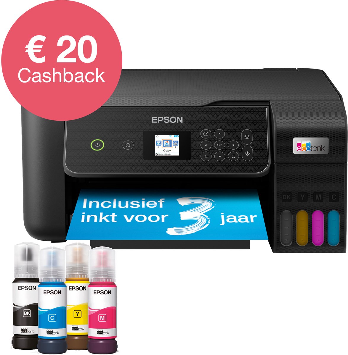 EPSON EcoTank ET-2875 - Printen, kopiëren en scannen - Inkt