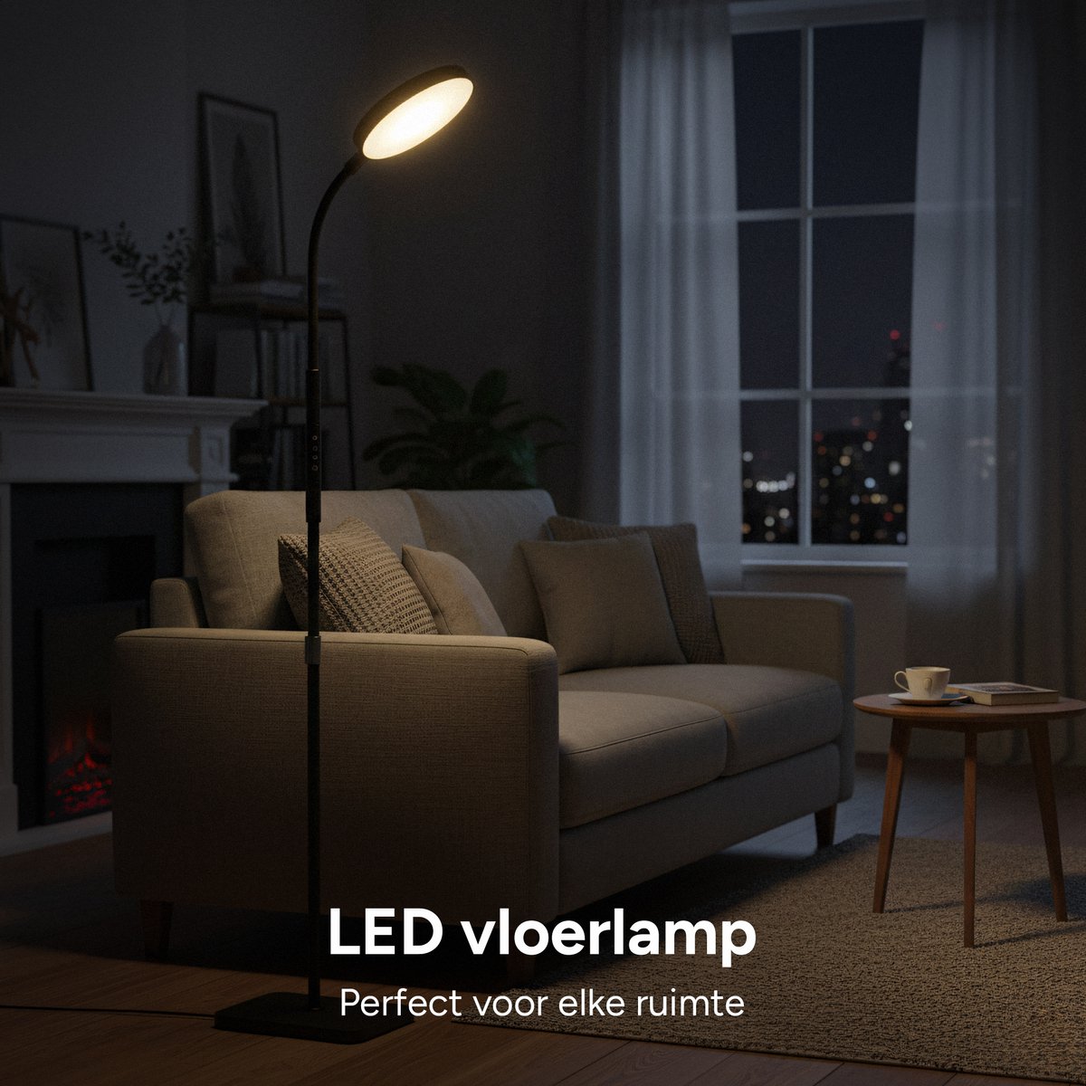 Vloerlamp - Slimme LED met Afstandsbediening thumbnail 2