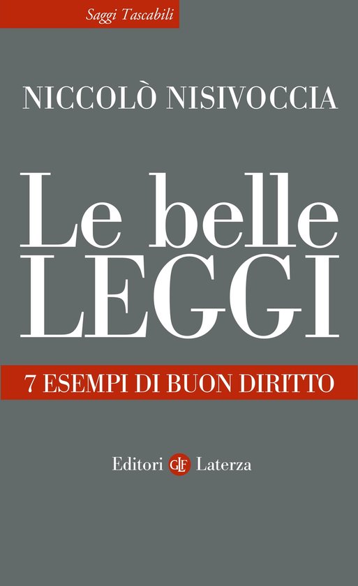 Le belle leggi - cover