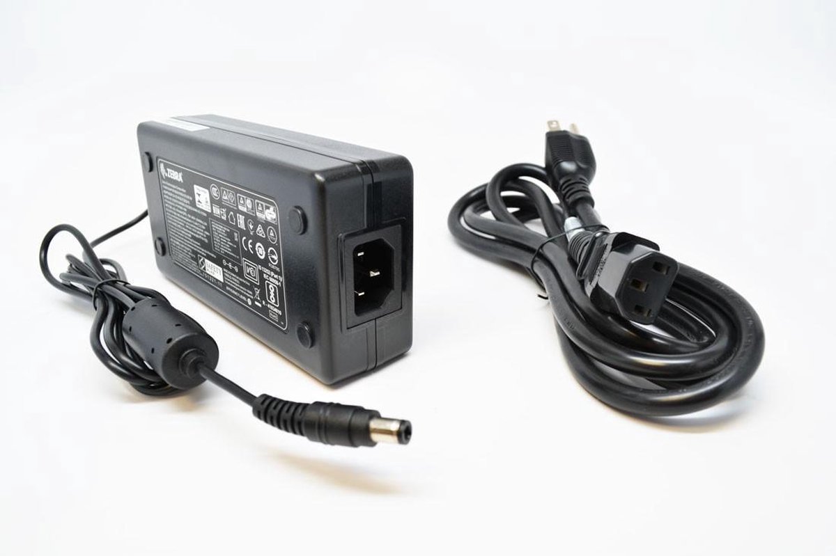 ZAZITEC Voedingsadapter 24V 3.125A 75W – voor Zebra apparaten – 6.0 × 3.0 mm pin