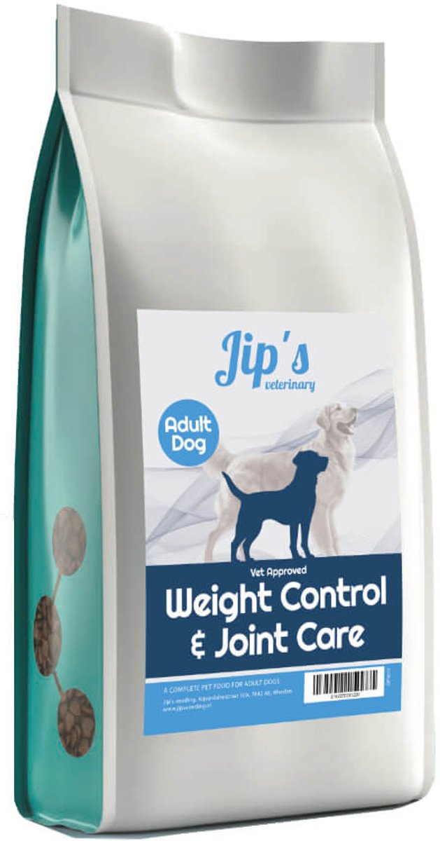 Jip's Voeding Jips Care+ - Hondenvoer - Voor Overgewicht & Gewrichten - Hoog Eiwit - Gezonde Mobiliteit