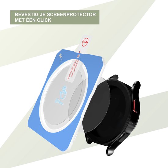 Bandz Glazen Screenprotector met One-Click Tool (2 Pack) – helder, krasbestendig, bubbelvrij – geschikt voor Garmin Forerunner 165
