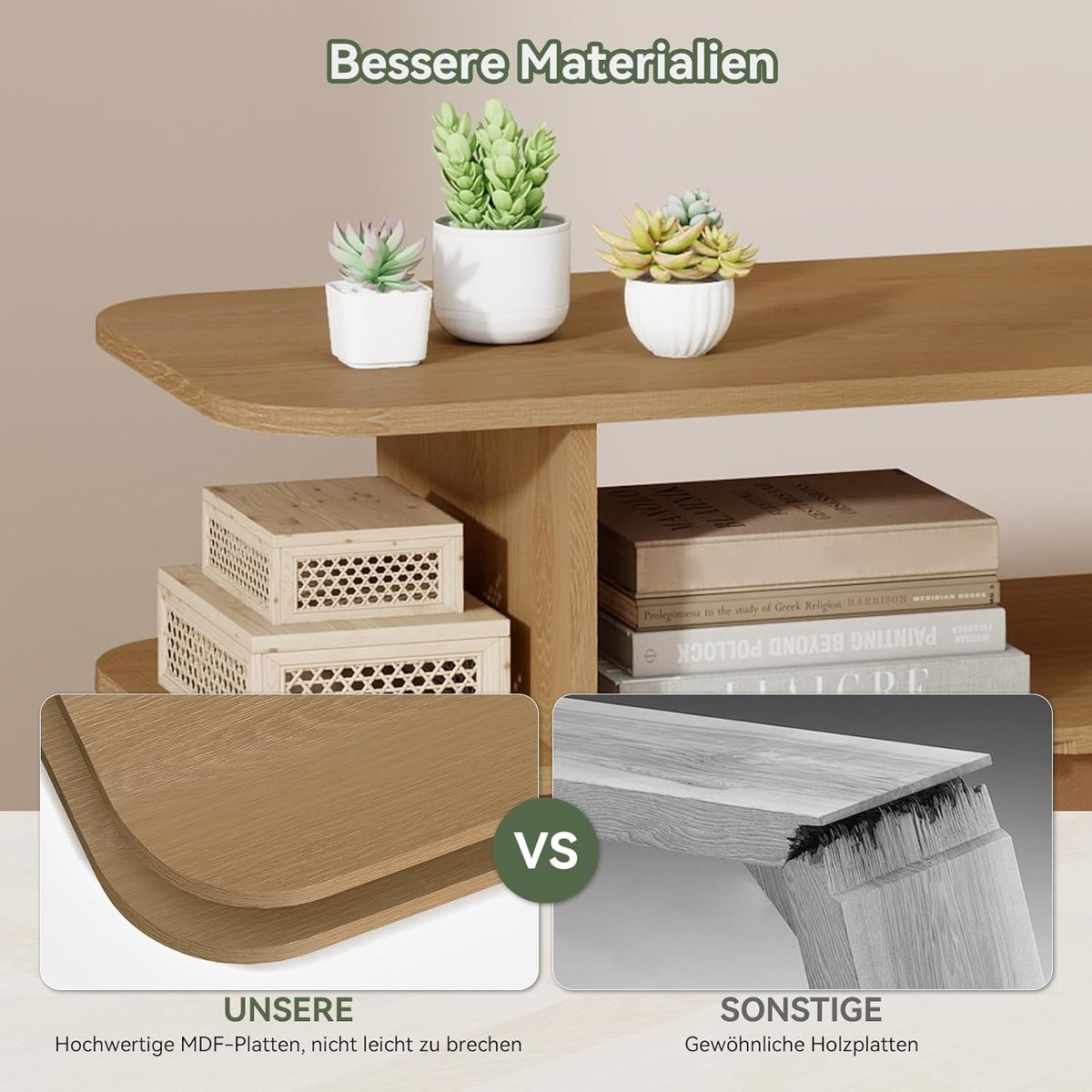 Luxe Kast – Zwart – 100x40x76 cm – Industrohome