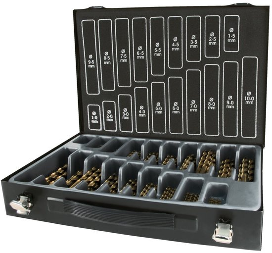 RUKO A215200 Jeu de forets hélicoïdaux 170 pièces 1 jeu(s)