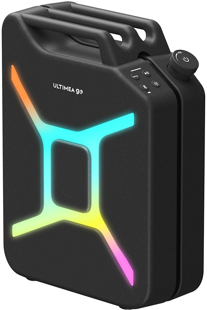 ULTIMEA Go - 360° Surround, RGB-verlichting, Draagbaar Partyspeaker Zwart