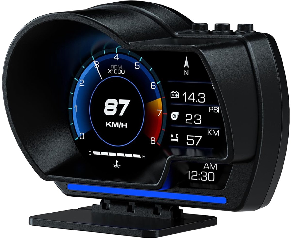 WiiYii Head Up Display P6 - OBD2/GPS - Universeel