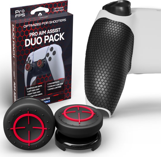 ProFPS Thumbsticks & Controller Grips – Voor PS5 – Duo Pack