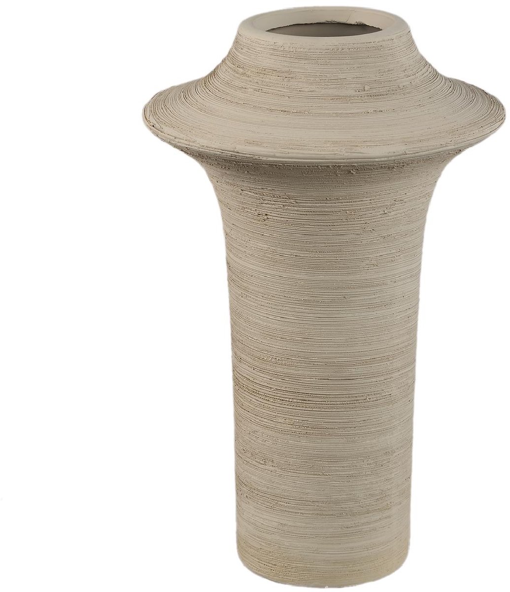 PTMD Vaas Rinder - Beige - 18x18x29cm