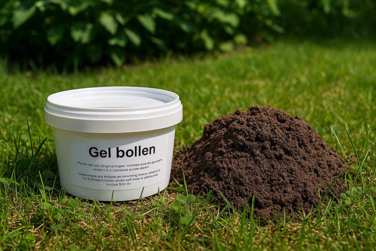 Gel bollen | Natuurlijke Geurbollen voor de Tuin | Langdurige Geurafgifte | Voor Gebruik Rond hopen & Gangen | Veilig voor Mens & Dier