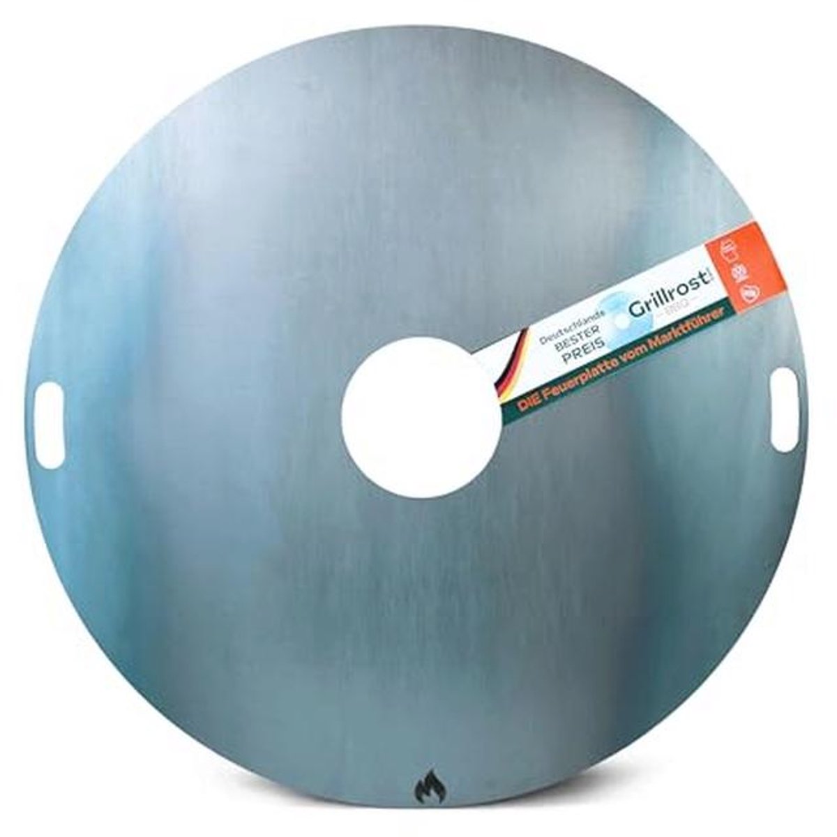 Vuurplaat 1 meter - 6 mm dik - Perfect voor BBQ en Grillplezier