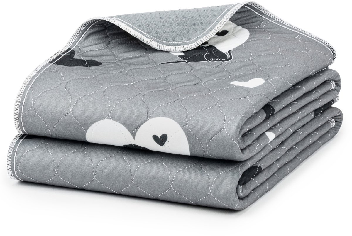 lionto herbruikbare puppy pads, wasbaar & antislip, 2-pack 61x46 cm