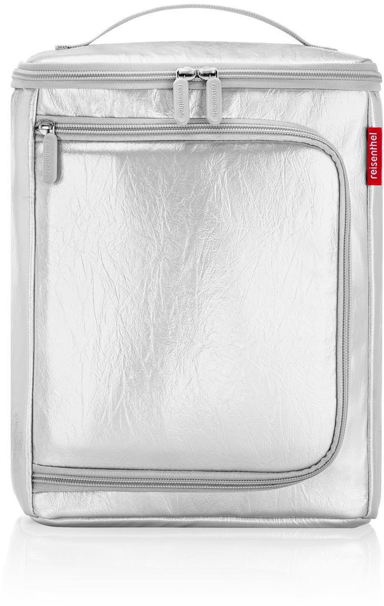 Reisenthel Coolerbox Koeltas - 6 blikjes - 7L - Silver Crackle Zilver