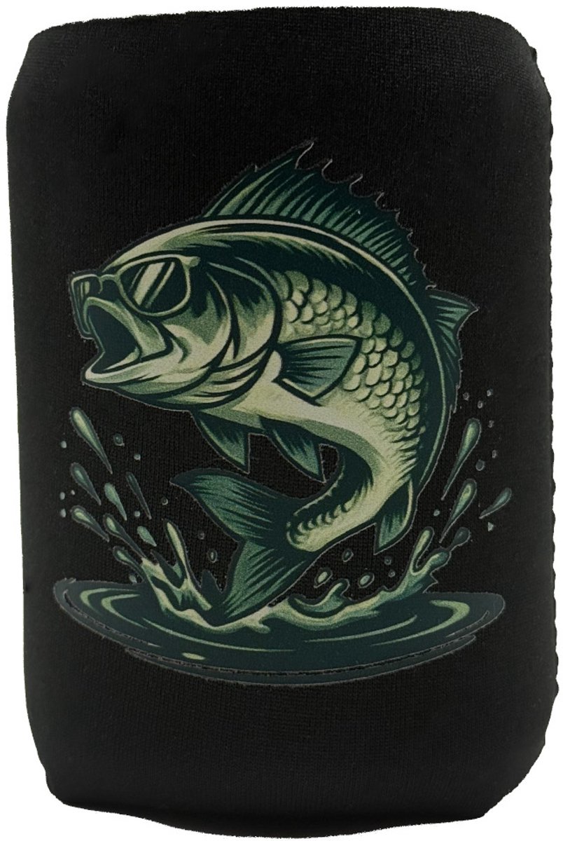 Jumping Fish Neoprene Koeler voor Standaard 330ml Blikjes – Angler's Choice