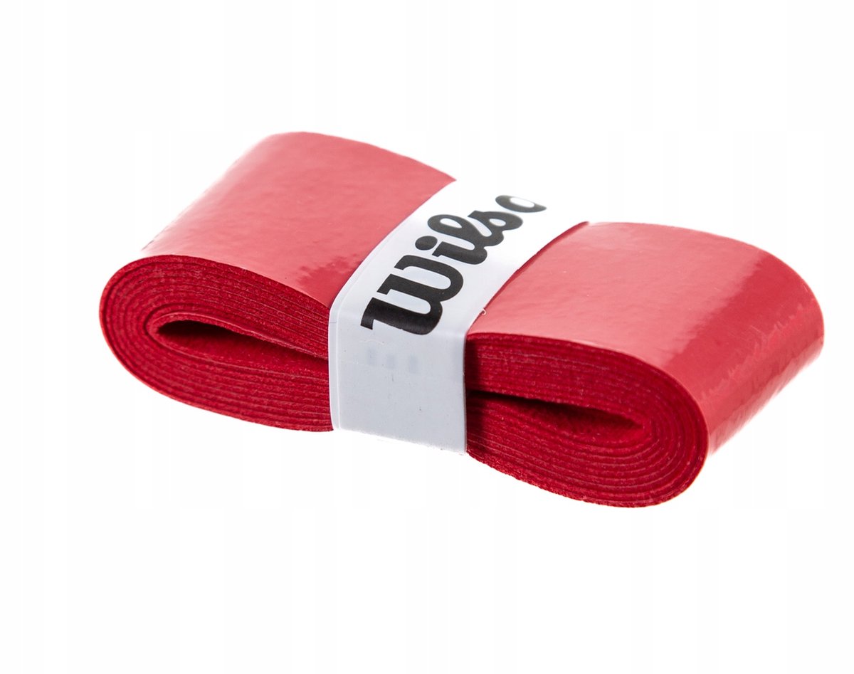 Wilson Overgrip - Rode, Kleverige Tennishandgreep voor Optimale Grip