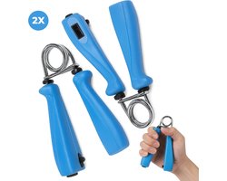 Lomera Knijphalters met Teller – Set van 2 – Handtrainers – Gripversterker – Fitnessaccessoires – Handknijper – Tellerfunctie – Handspieren Trainen – Ergonomisch Ontwerp – Compact Formaat – Thuis Workout – Spierkracht Verbeteren