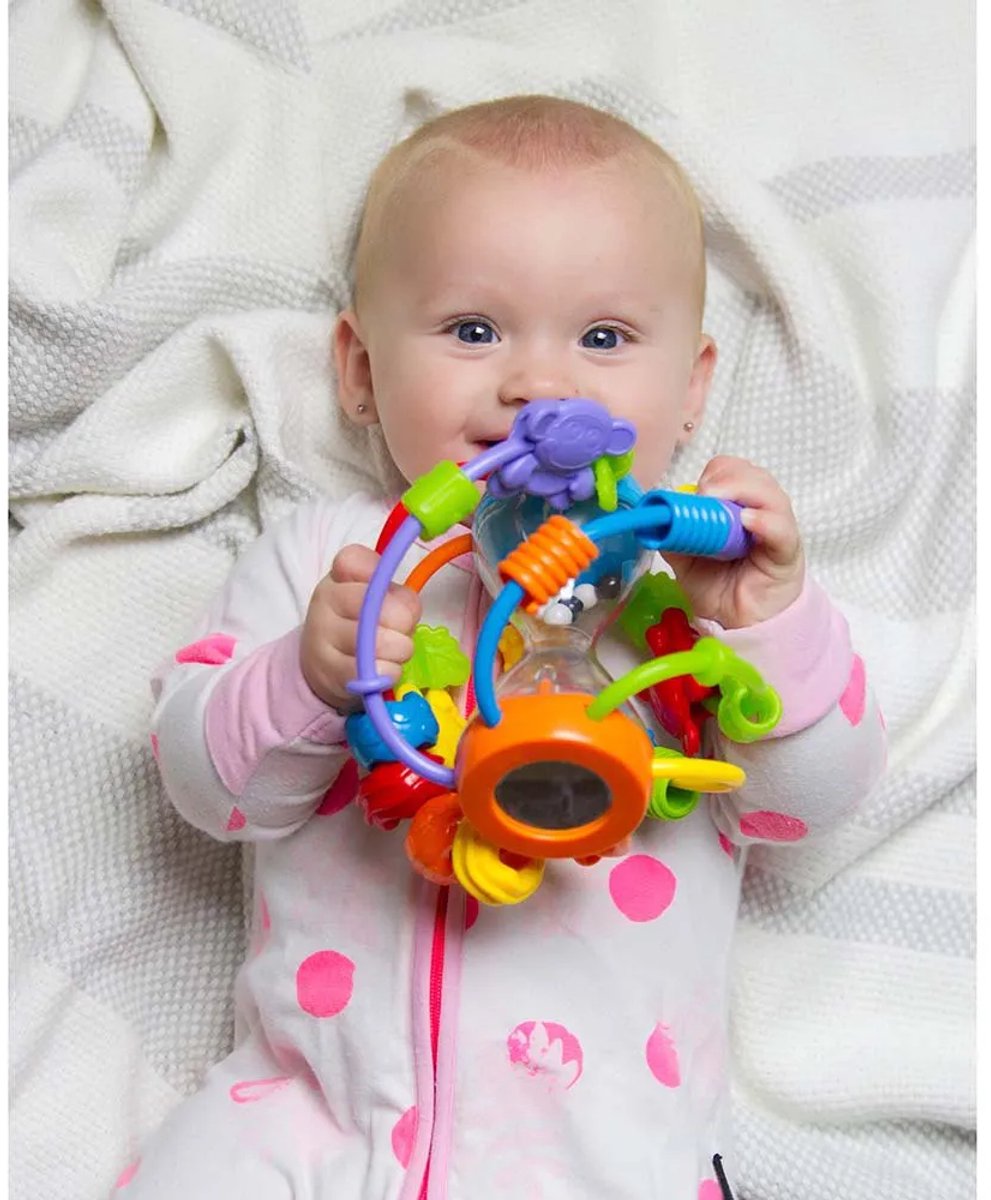 Playgro- Spelen en leren bal - Baby bal - Baby Speelgoed - Educatief baby speelgoed - Speelgoed Baby - Activity centre - Rammelaar - Activiteiten speelgoed - Cadeau - stimuleert ontwikkeling — afbeelding 18