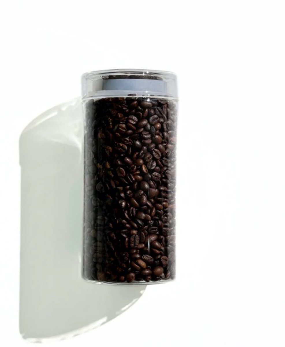 Zoha Glazen Voorraadpot Rond 1200 ml – Set van 2 – Luchtdicht – BPA-vrij – Borosilicaatglas