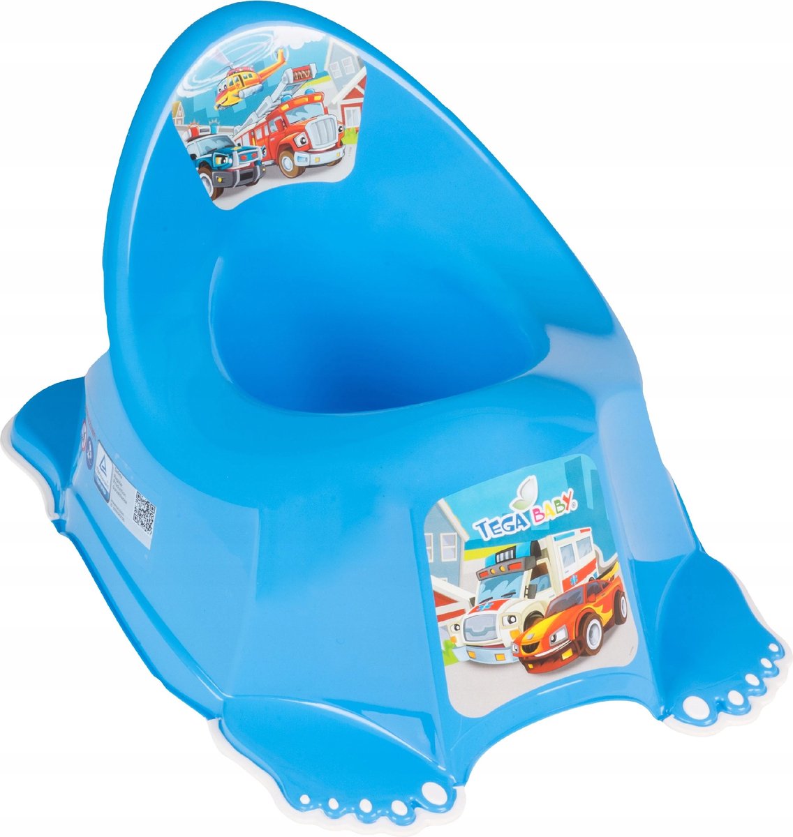 Antislip Potje Auto Blauw - Stabiel & Ergonomisch