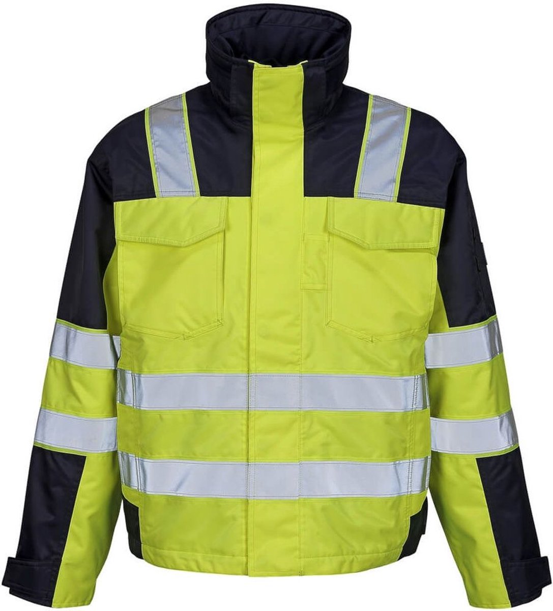 Mascot Safe Image Winterjas 05023-880 - hi-vis geel/marine - M