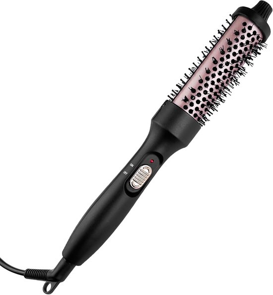 Thermal Brush - toermalijn keramische verwarmingsborstel, thermische borstel, verwarmingsborstel, losse krullen, voor drogen, gladmaken, modelleren van het volume