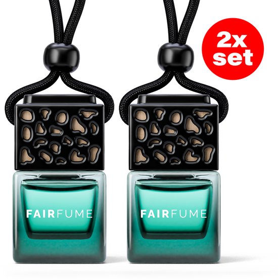 Fairfume® - Auto Parfum - Auto Geurverfrisser - Autoaccessoires – Parfum Voor Heren - Cadeau Man – (2x Set) - Blauw