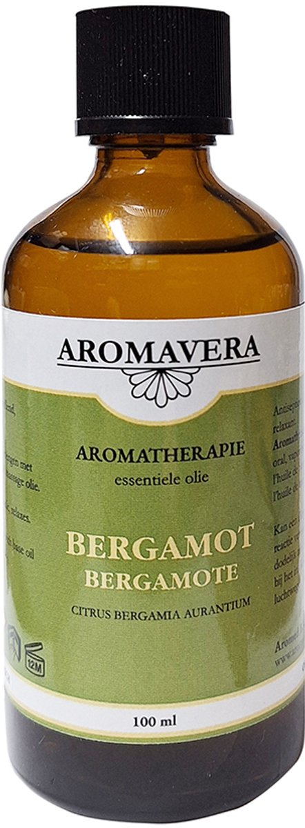 AromaVera Bergamot essentiële olie 100 ml - Etherische olie - Aromatherapie - Bio